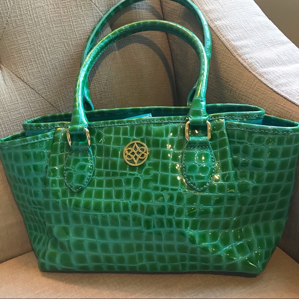 Antonio Melani crocodile alligator purse bag